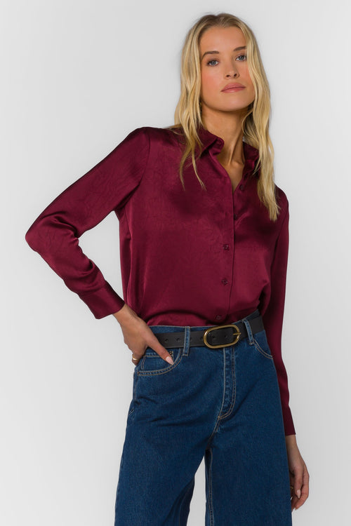 Adelynn Pinot Noir Shirt