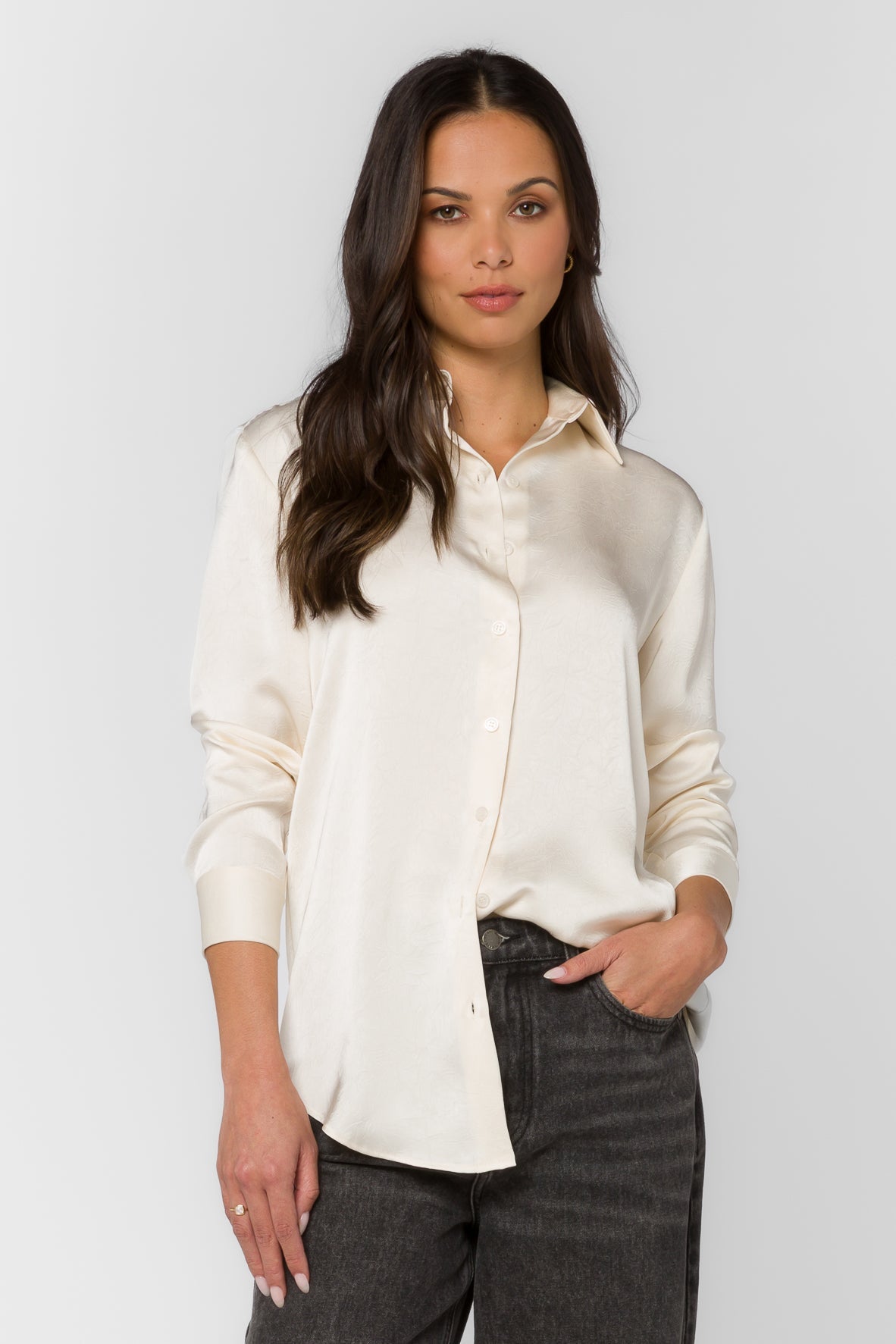 Adelynn Winter White Shirt