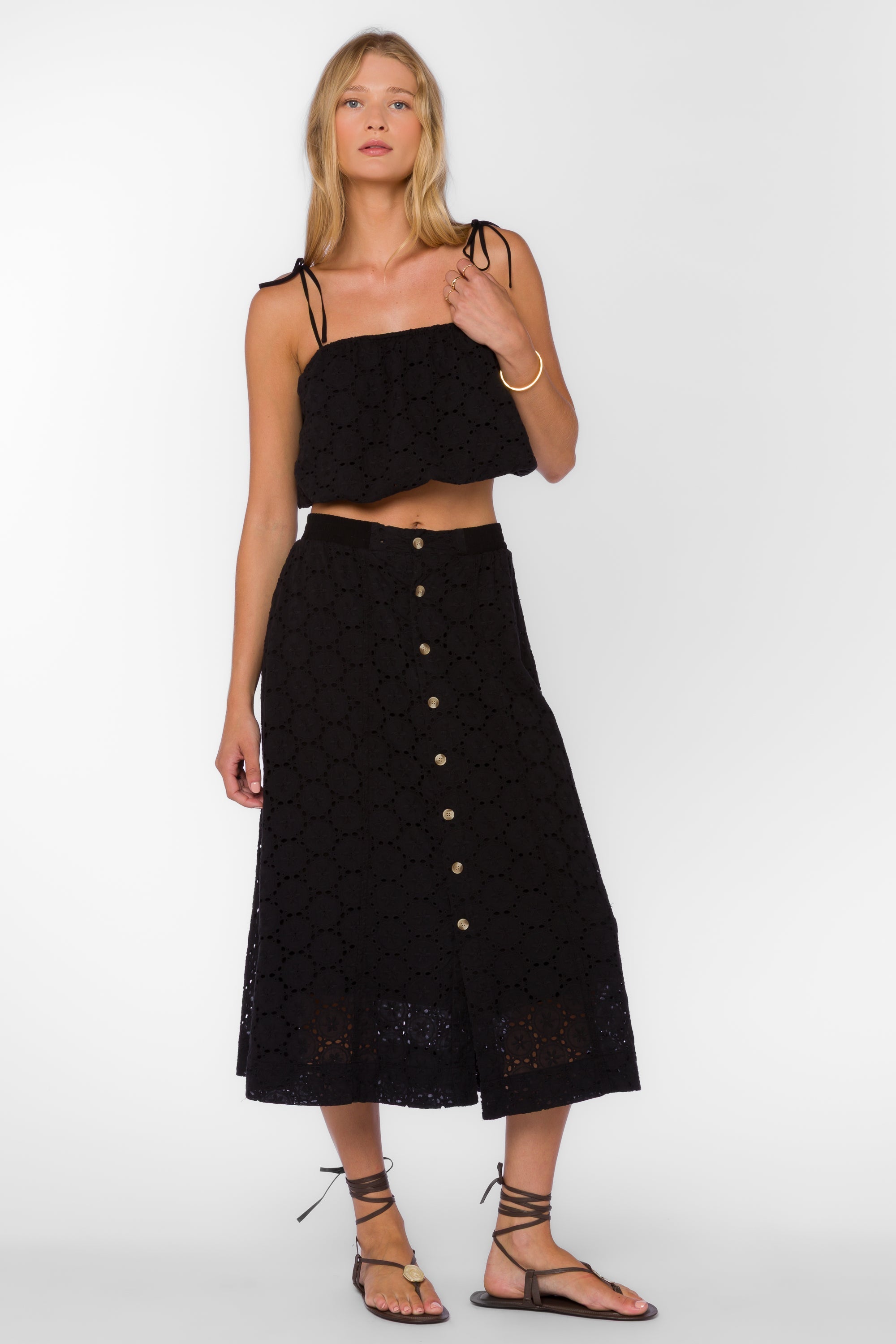 Allura Black Skirt