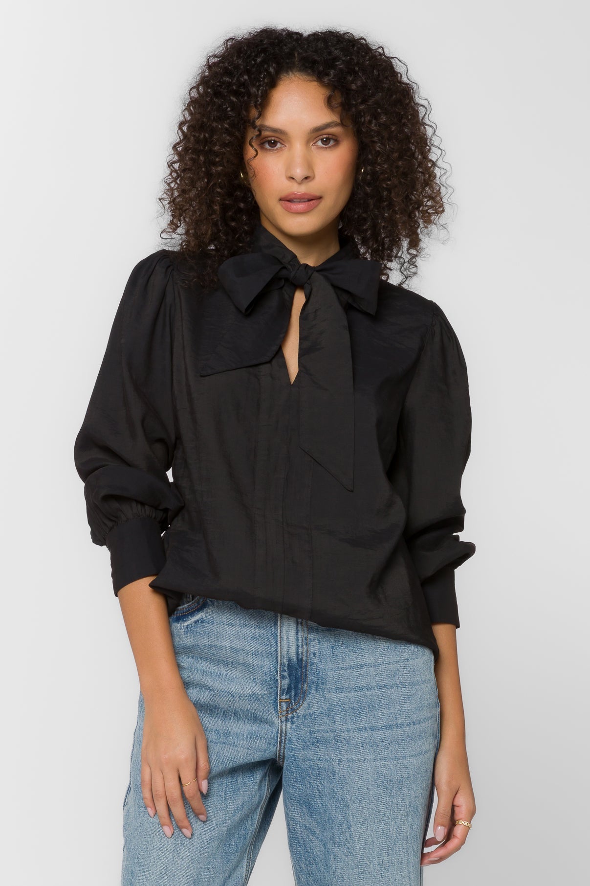 Anastasia Black Blouse