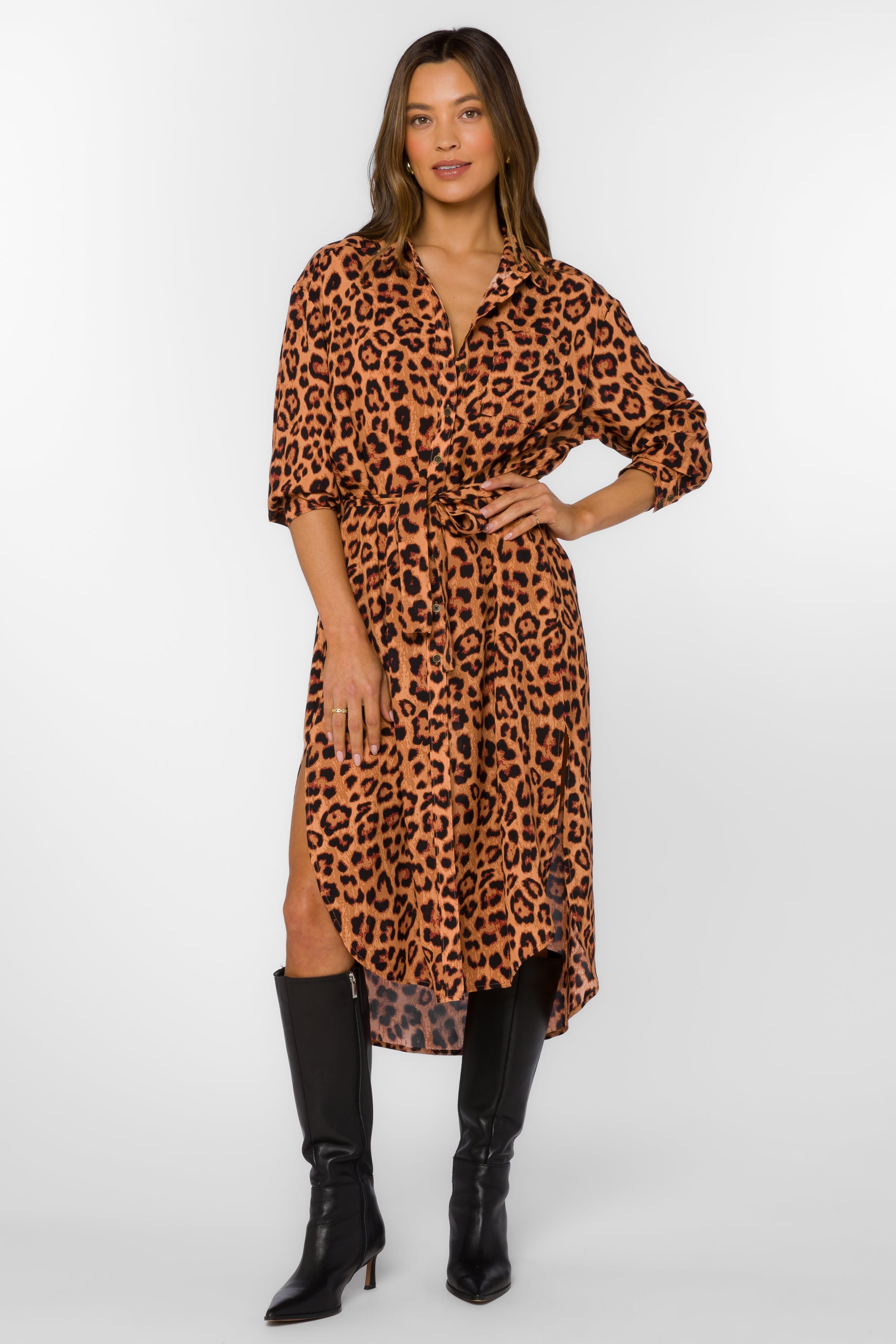 Azula Wild Leopard Dress