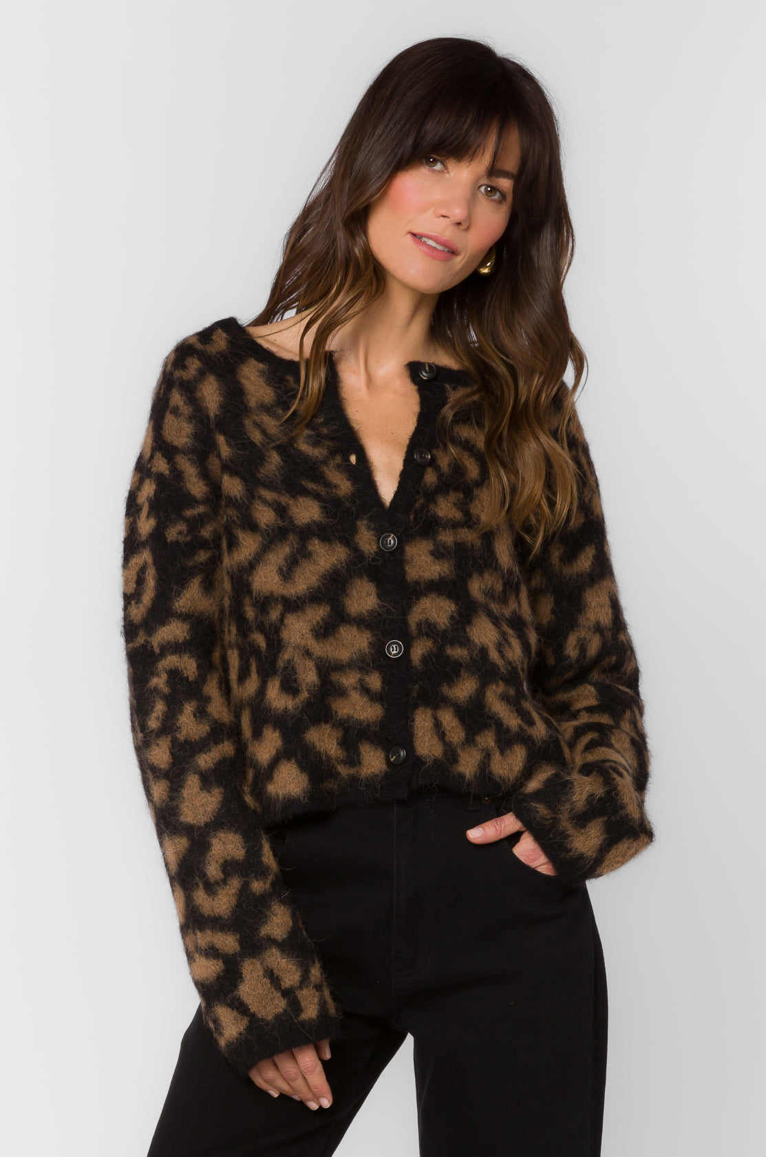 Banksy Cheetah Cardigan