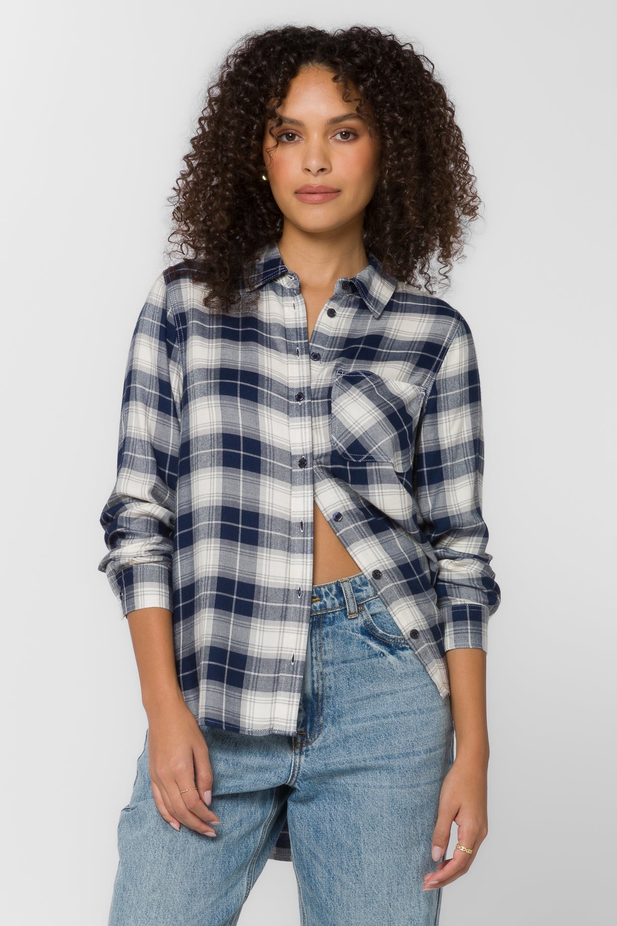 Bennett Blue Plaid Shirt