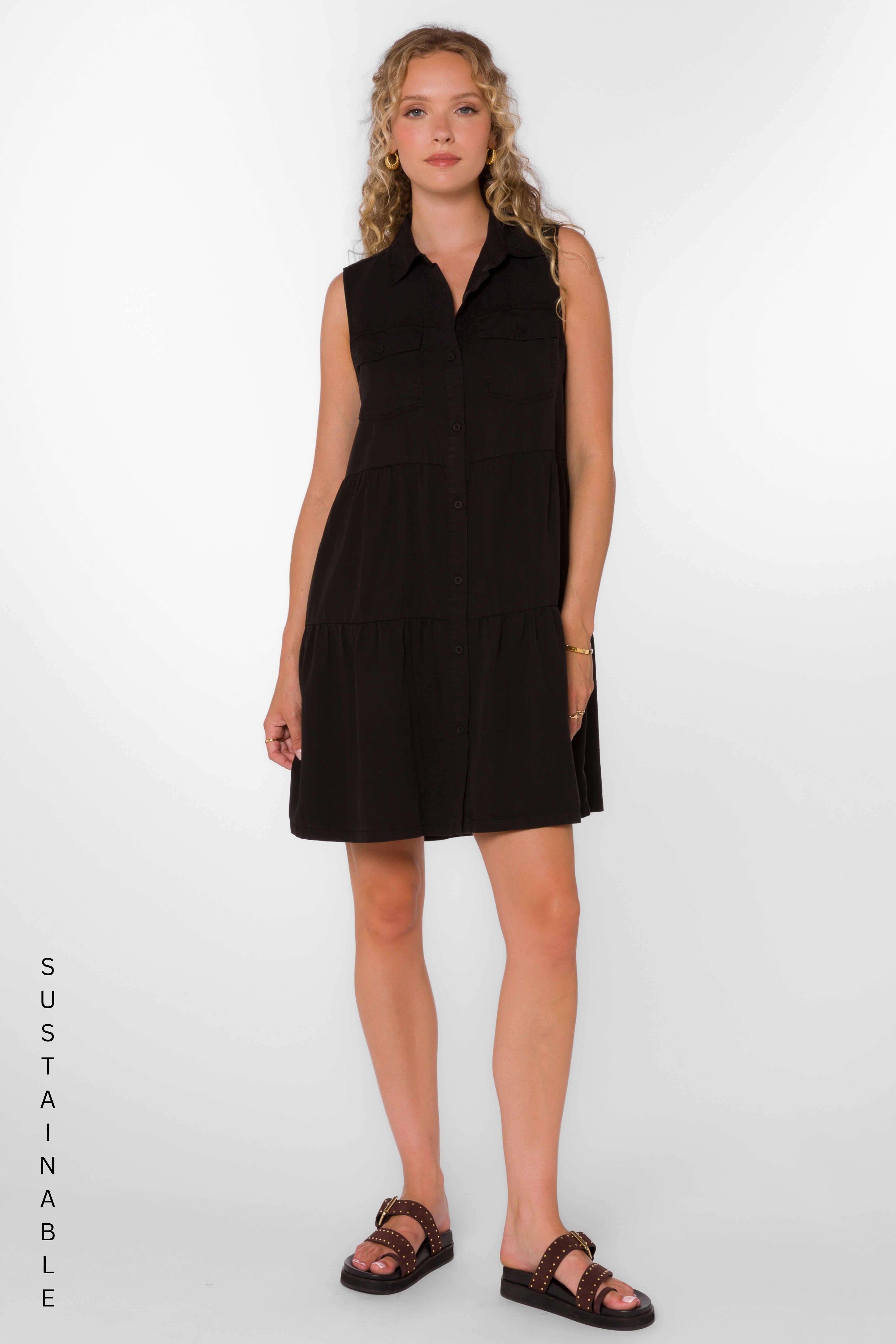 Collette Black Dress